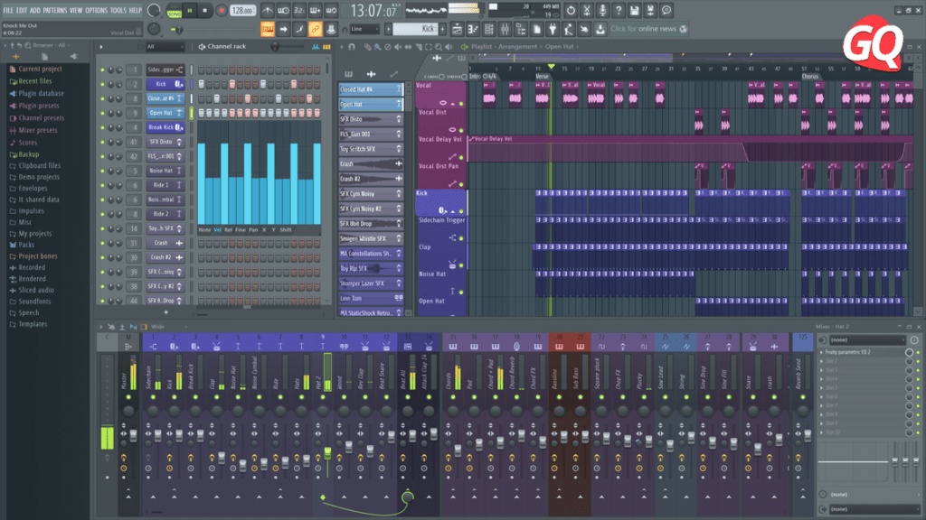 Image Line FL Studio Fruity Edition, одна из лучших DAW для новичков.