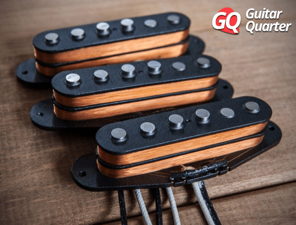 Pastillas Stack con Hum-cancelling para Stratocaster.